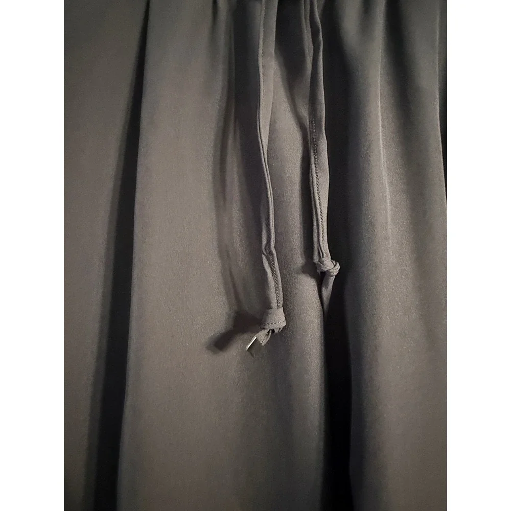 Mondetta Jogger Pants Medium Black Performance Luxury Drawstring Athleisure Chic